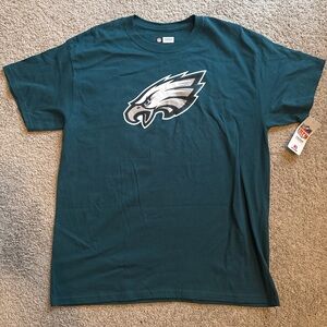 NFL Dark Teal Eagles Logo T-Shirt